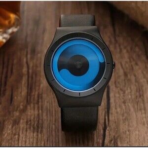 Creative Watch Unique Design Unisex Quartz Casual Luxury Design Wristwatch Swirl